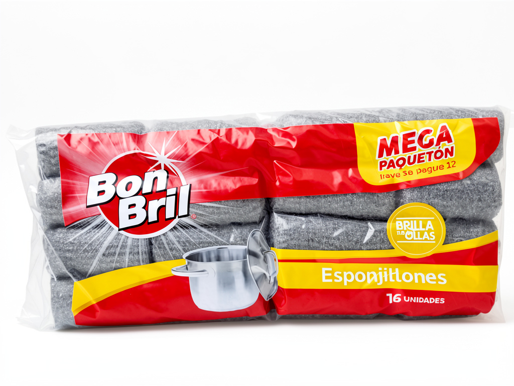 Esponja de brillo x16 unidades