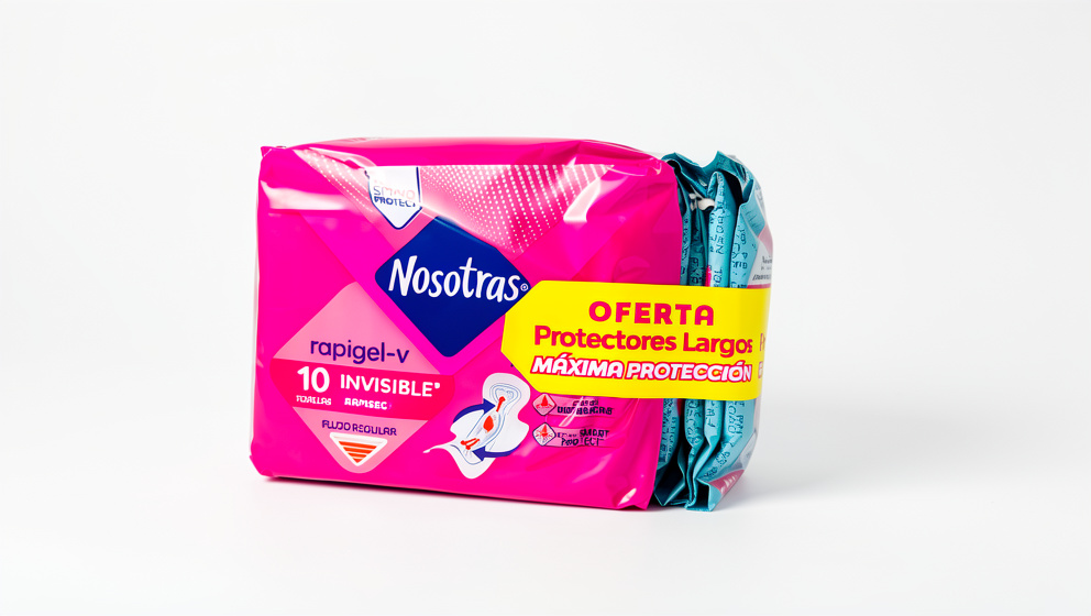 Toallas Higiénicas Nosotras Invisible Rapigel