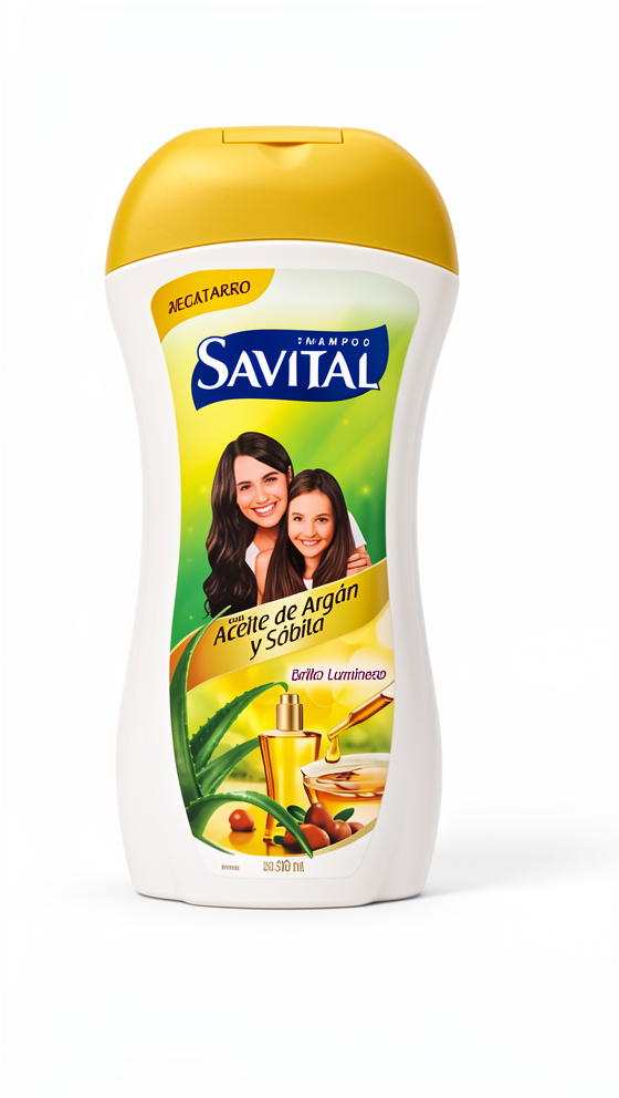 Shampoo Savital Aceite de Argán y Sábila