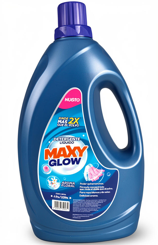 Detergente Líquido Maxi Glow