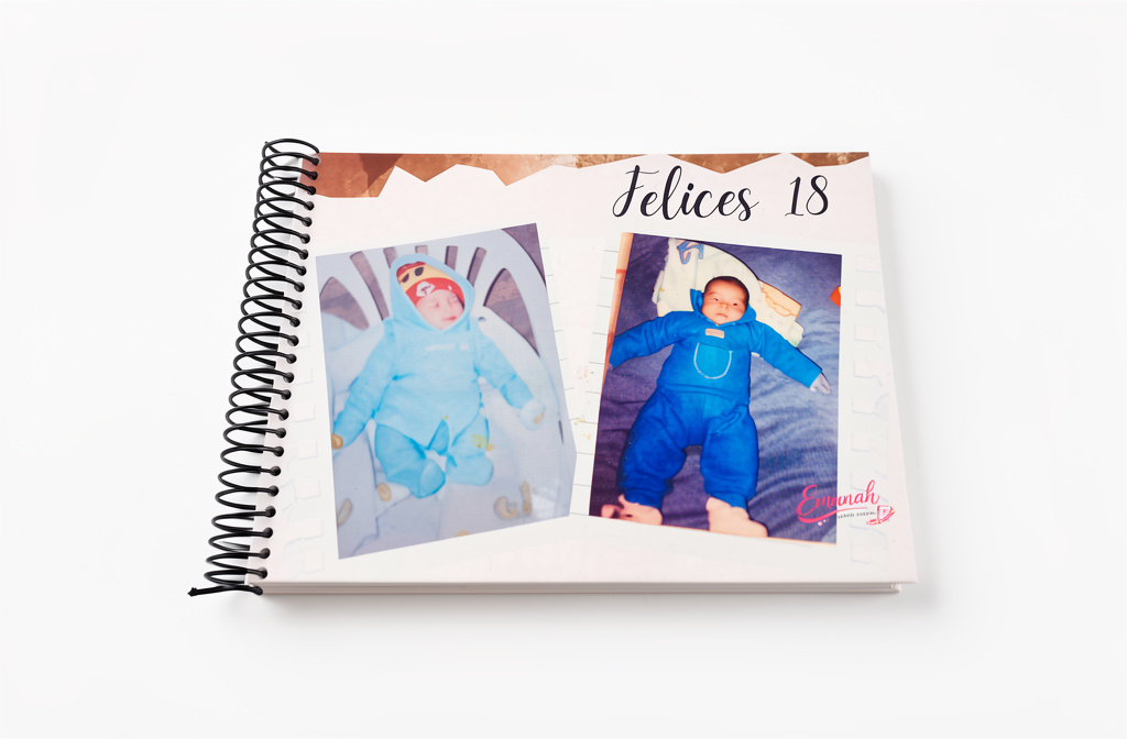 Cuaderno 18 años Personalizado