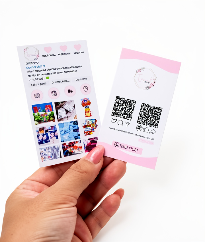 Tarjeta Instagram