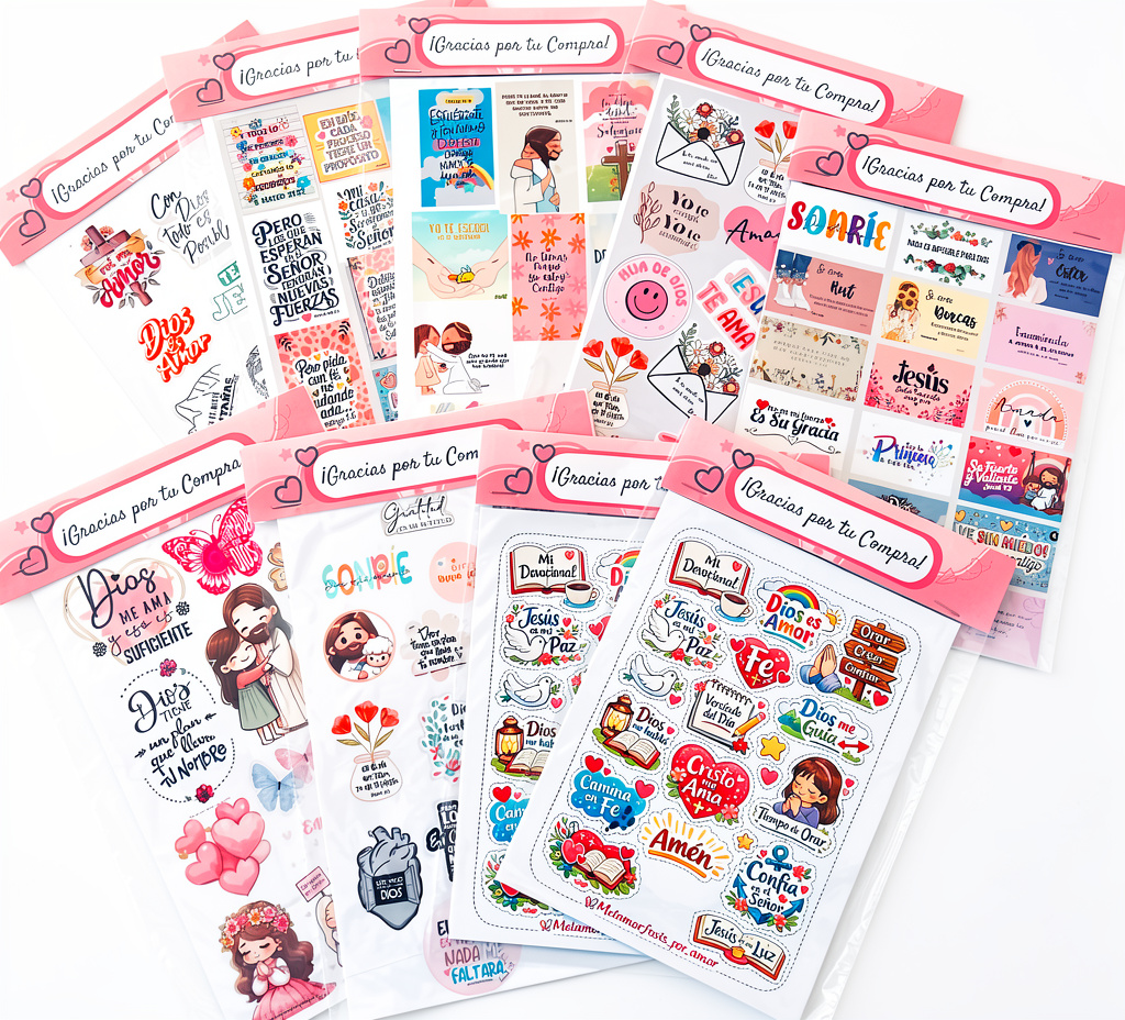 Pack x10 Stickers A5