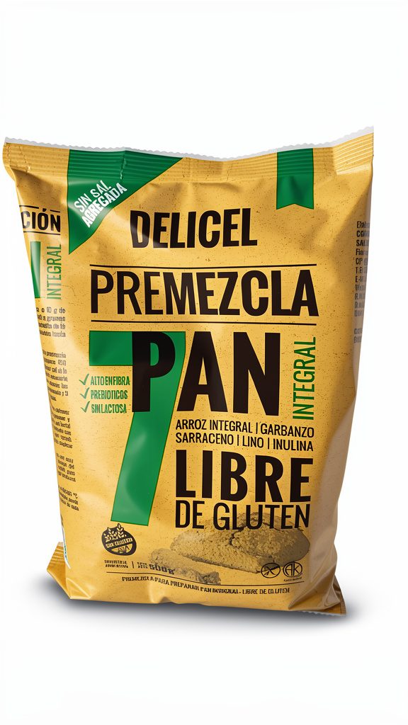 Premezcla Pan integral Delicel