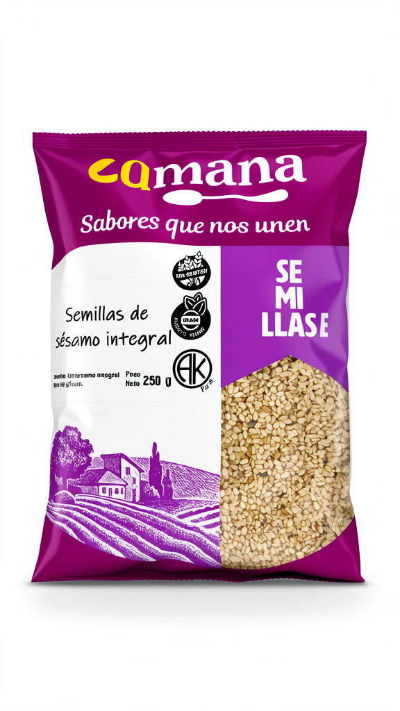 Semillas Cumana de Sésamo Integral