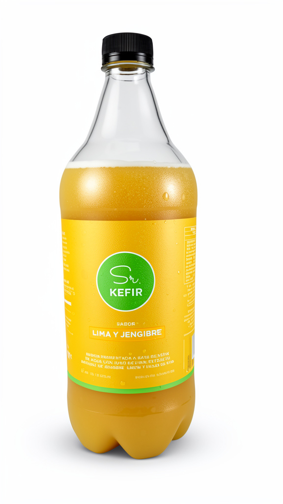 Sr Kefir lima y jengibre