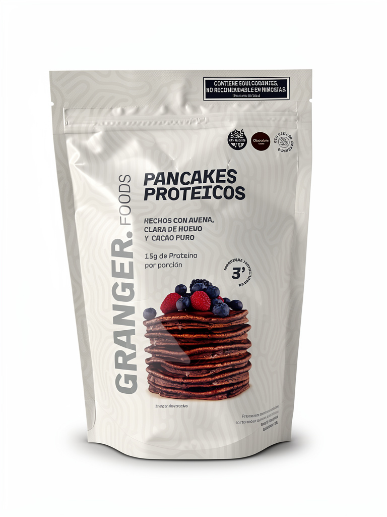 Pancakes proteico cacao