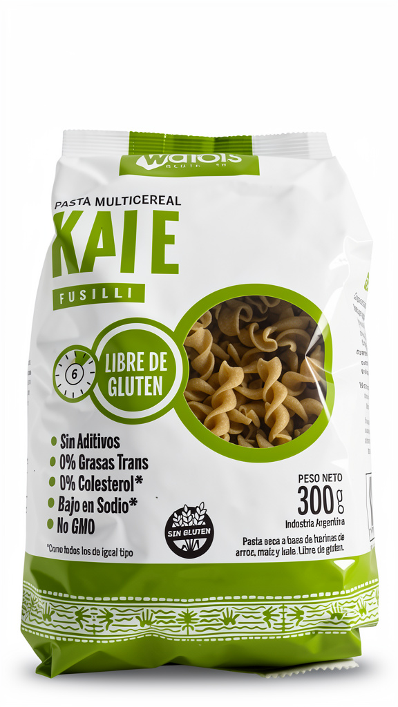 Fideo Kale Fusilli
