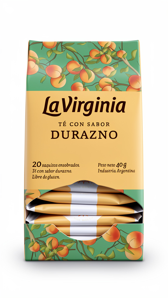 Te La Virginia sabor Durazno