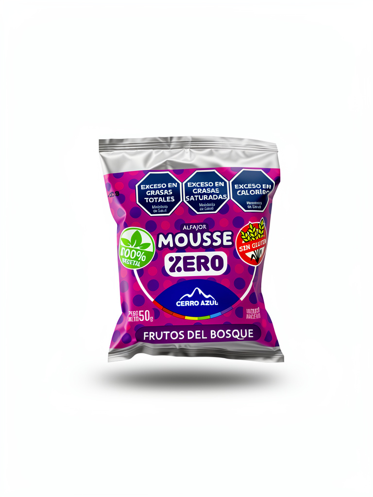 Mouse Zero Cerro azul frutos del bosque