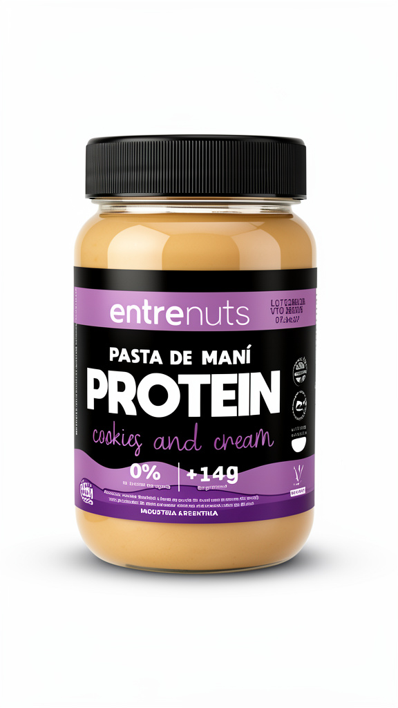 Pasta de Maní Protein Entrnuts Cookies&Crean