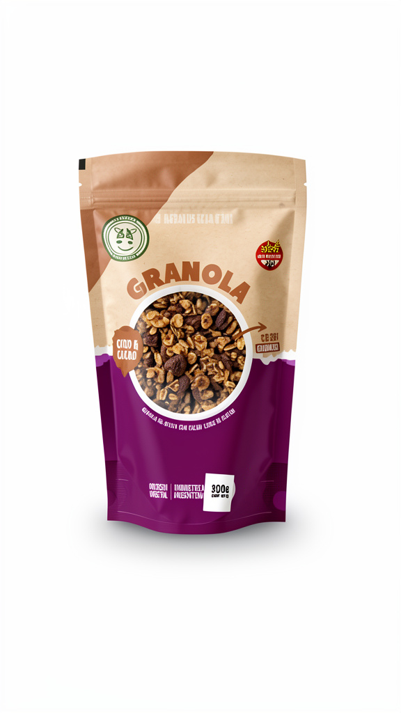Granola sin Gluten Coco y Cacao