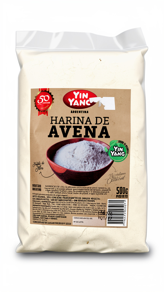 Harina de Avena Yin Yang