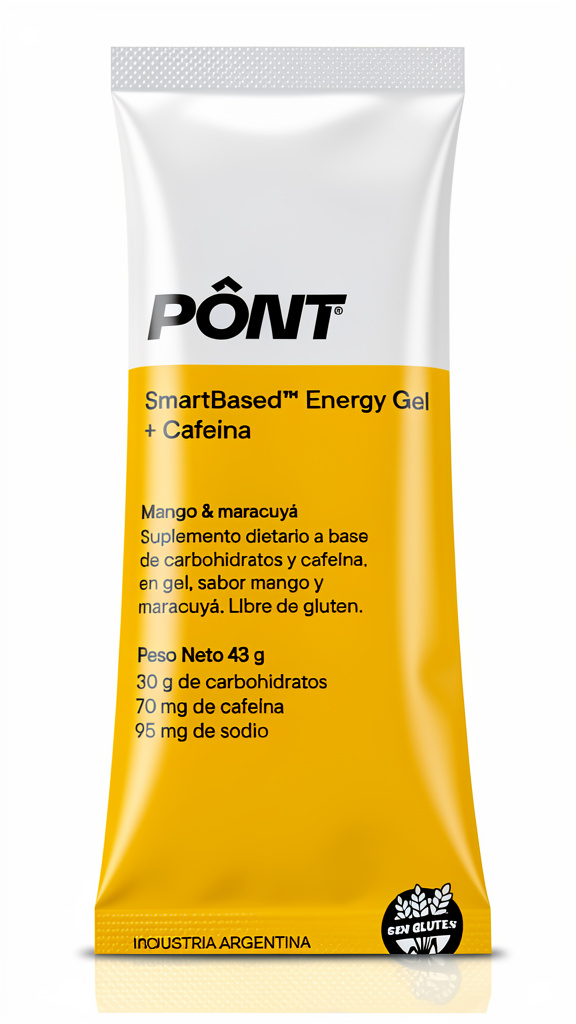 Energy Gel +Cafeína Pont sabor Mango & Maracuya