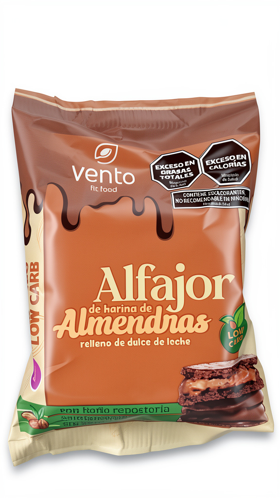 Alfajor de Harina de Almendras Vento
