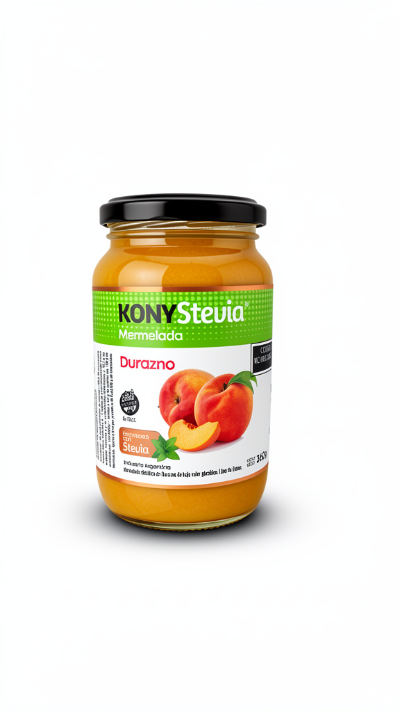 Mermelada Kony Stevia Durazno