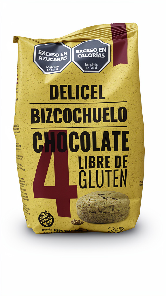 Bizcochuelo chocolate Delicel