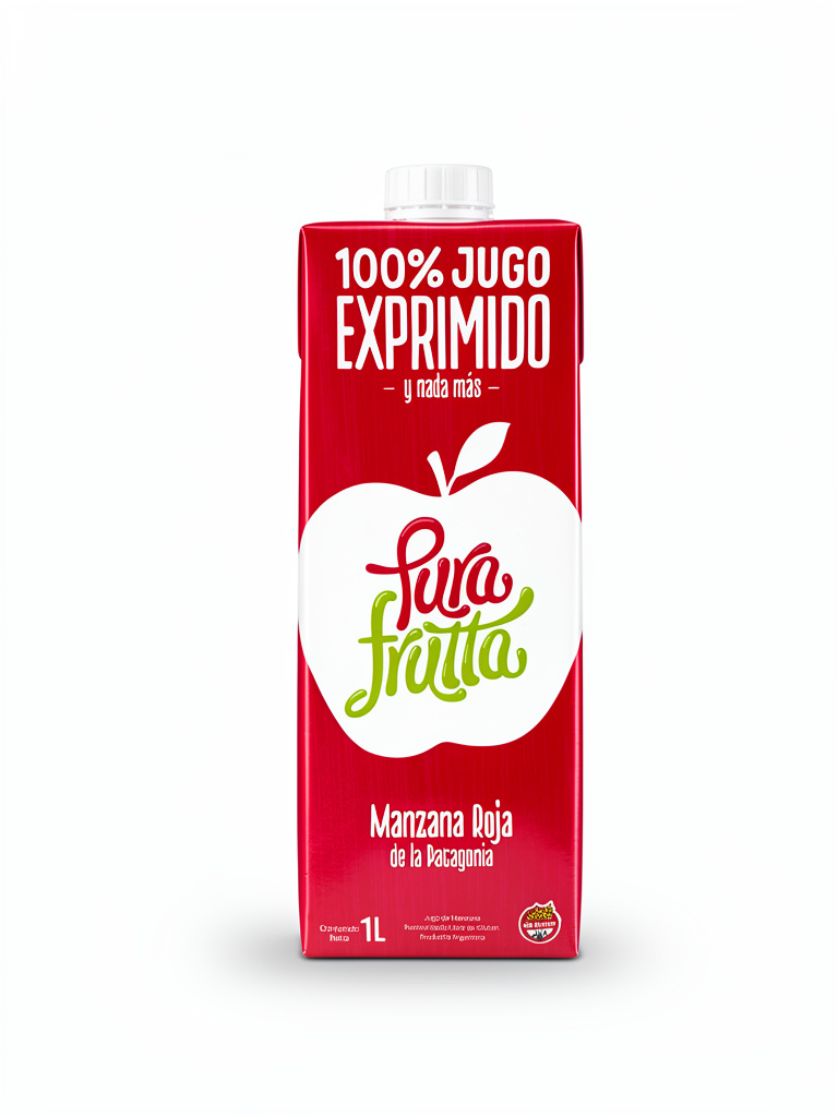 100% manzana roja