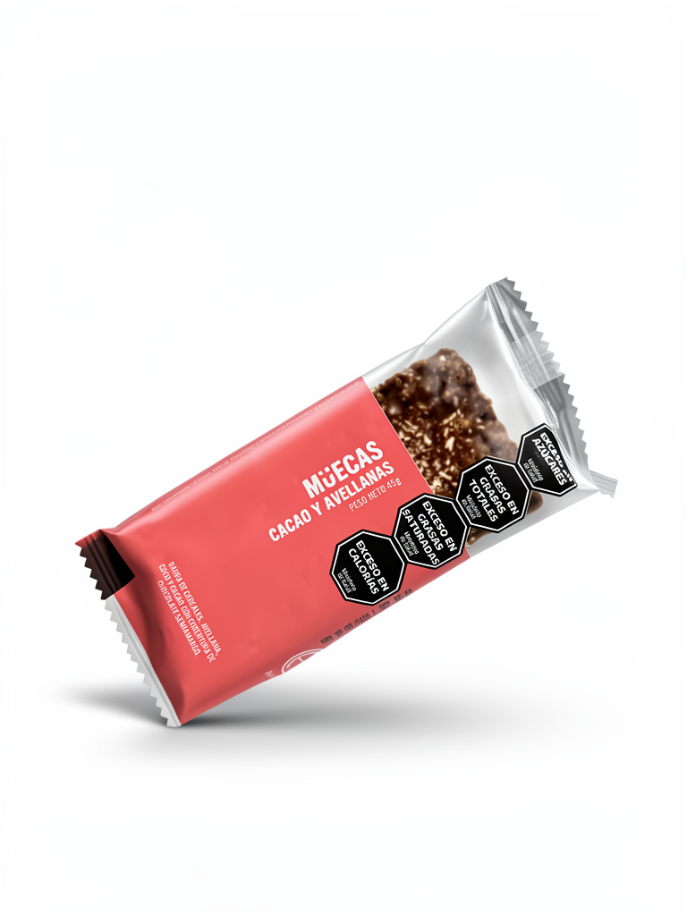 Muecas cacao y avellana