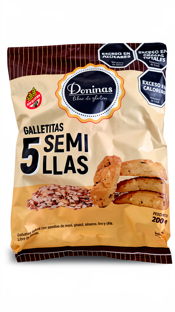 Galletas Doninas 5 Semillas