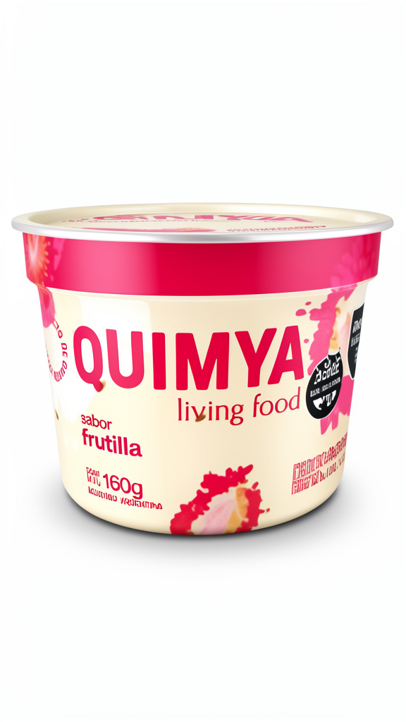 Yogurt Vegano Quimya sabor Frutilla