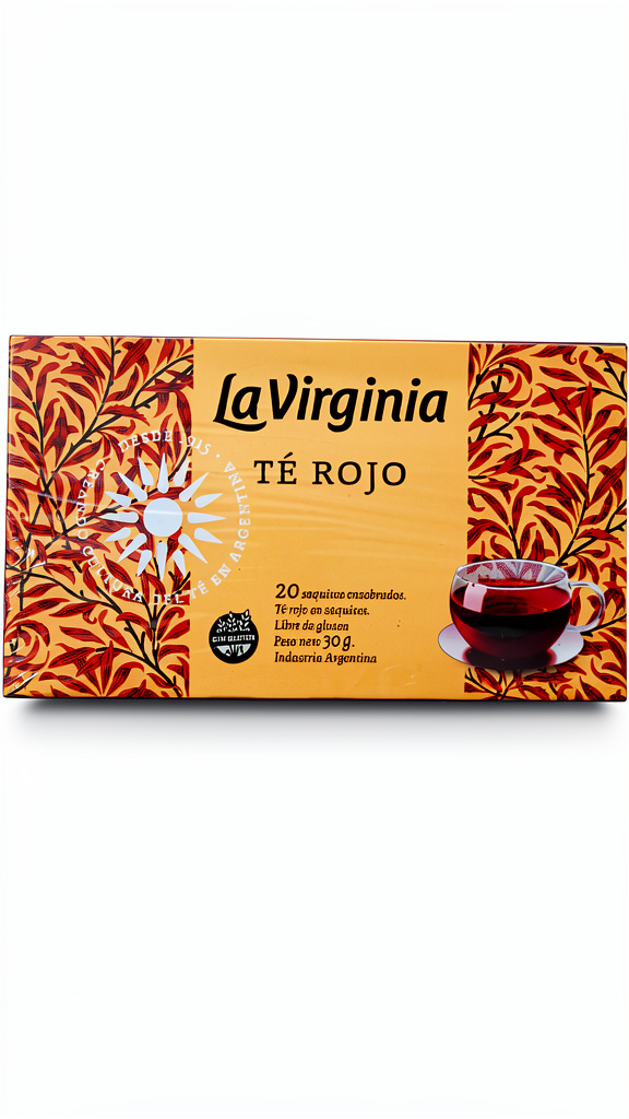 Te Rojo La Virginia  sin Gluten