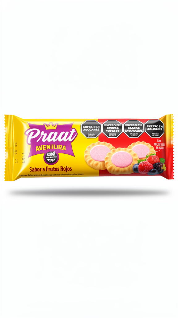 Praat Aventura sabor Vainilla con relleno de Chocolate Blanco