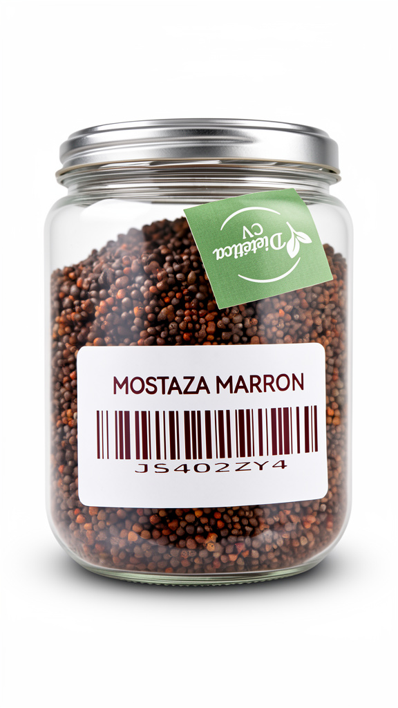 Mostaza Marron 200gr