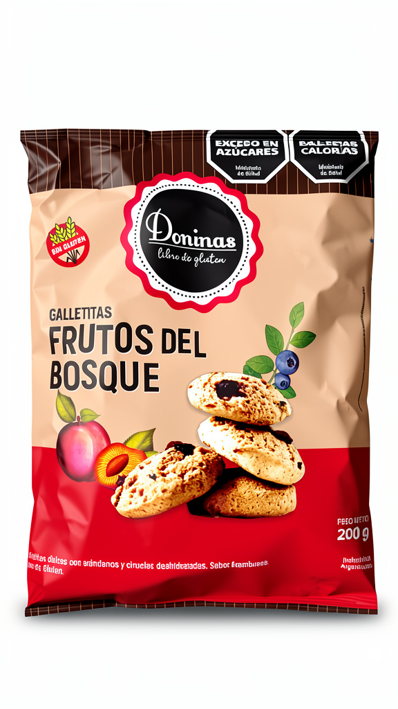 Galletas Doninas Frutos del Bosque