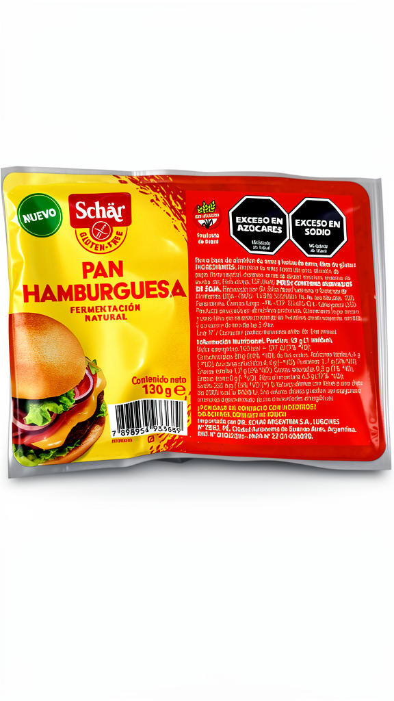 Pan Hamburguesa Schaar