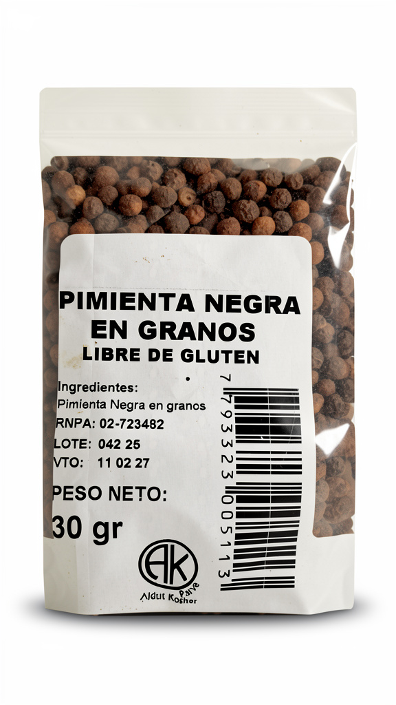 Pimienta Negra en Granos
