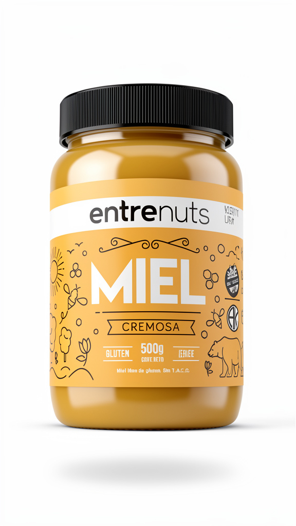 Miel entrenut cremosa