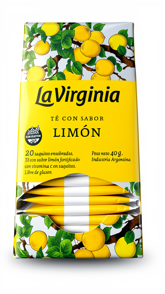 Te La Virginia sabor Limon
