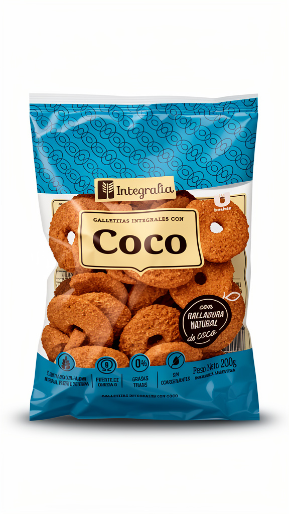 Galletas Integralia sabor Coco