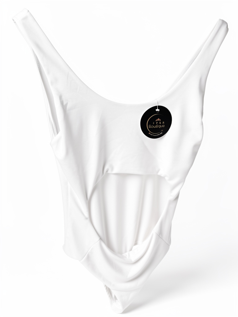 Body blanco hueco talla única