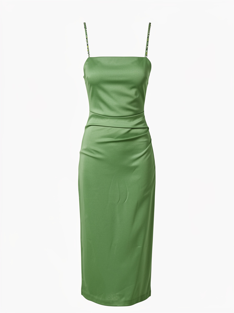 Vestido verde Zara