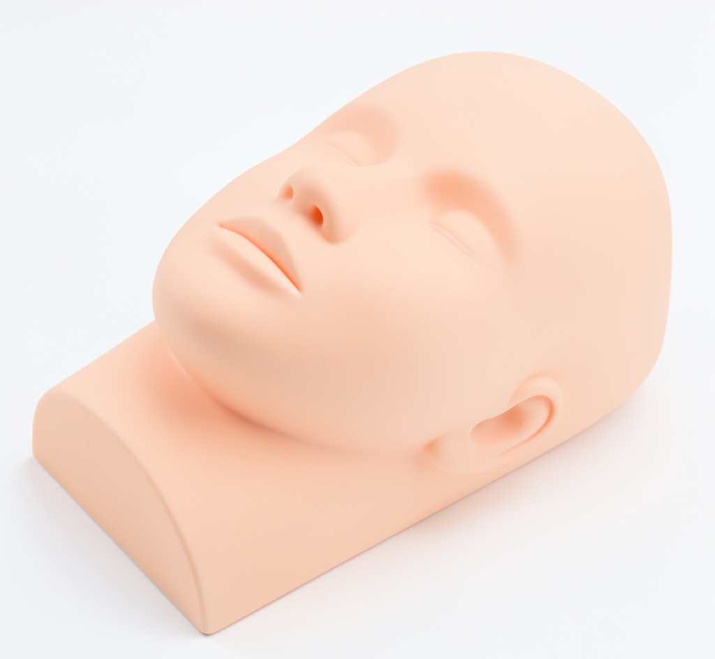 Maniqui rostro paractica