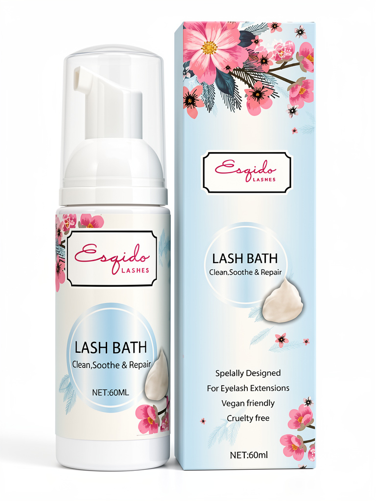 Lash shampoo