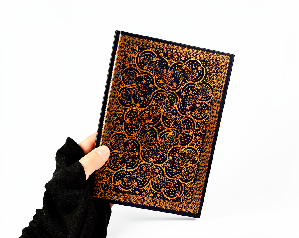 Libreta Empastada Hojas con Diseño