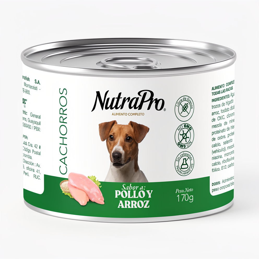Nutra Pro Lata Pollo & Arroz