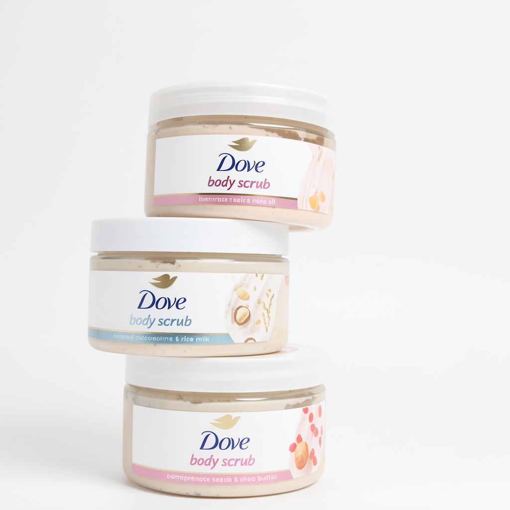 Dove body scrub und