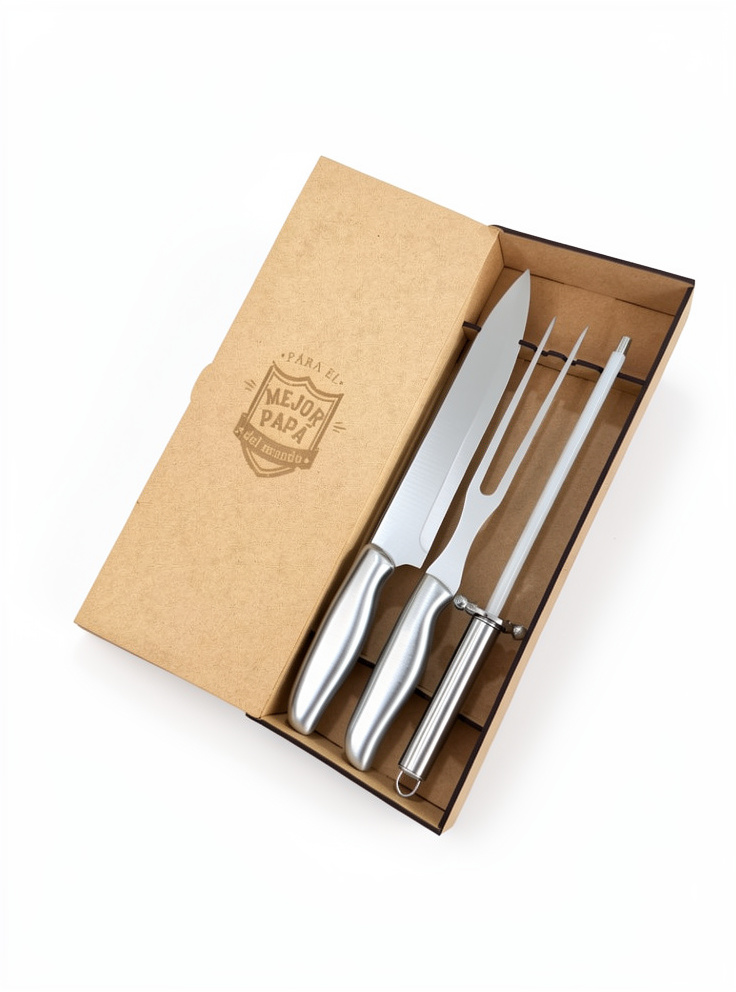 Kit Asador de Metal, Personalizado