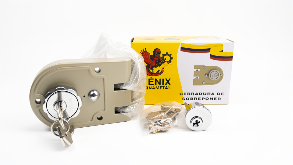 CHAPA CANDADO FENIX ORNAMETAL SIN ROSETA FIJA