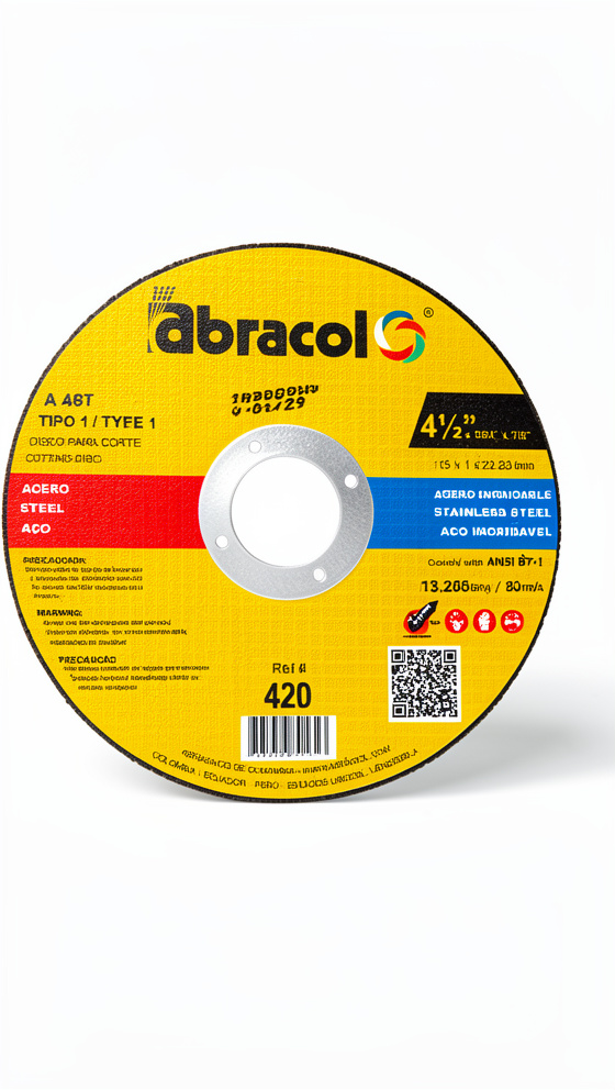DISCO 4 1/2 CORTE MARCA ABRACOL