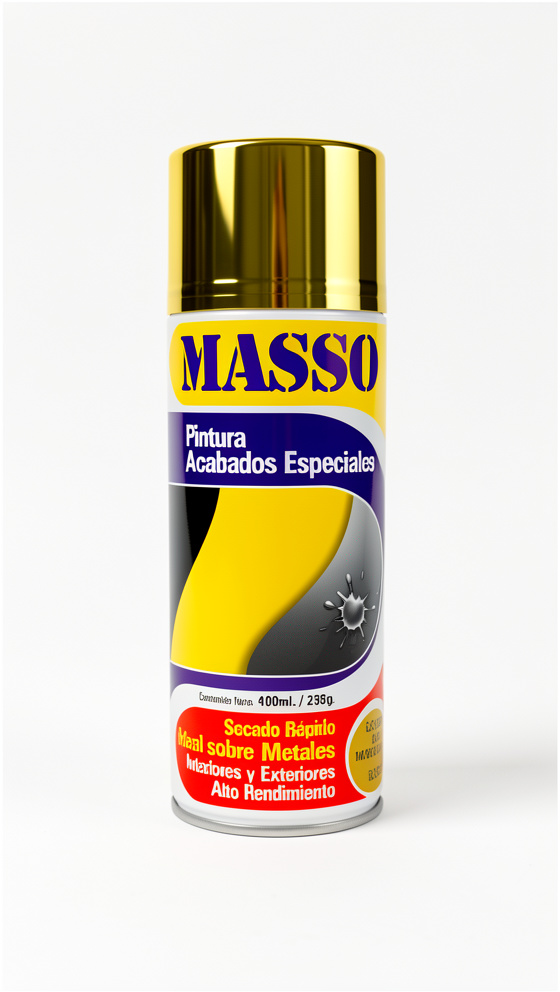 SPRAY ORO 18KILATES MASSO