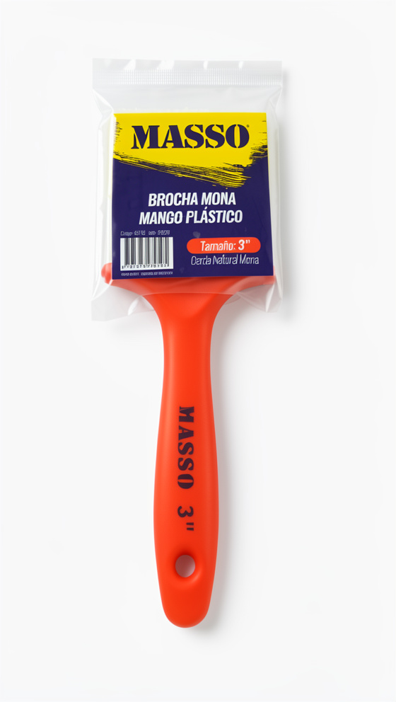 BROCHA 3" MASSO