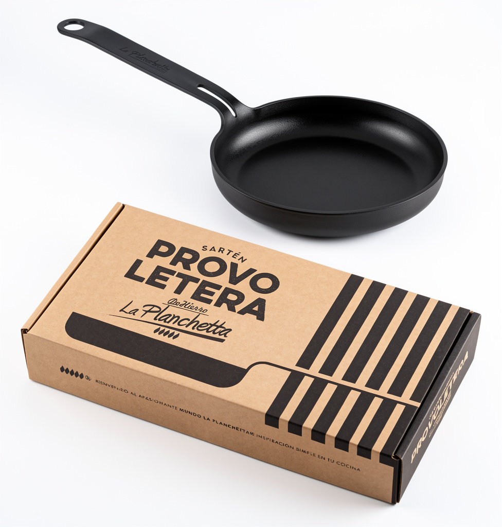 La Planchetta sartén negra
