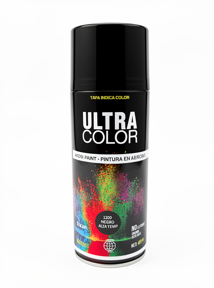 Aerosol Alta Temperatura Negro