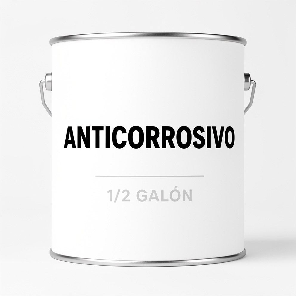 Anticorrosivo blanco/negro & colores 1/2 Galón