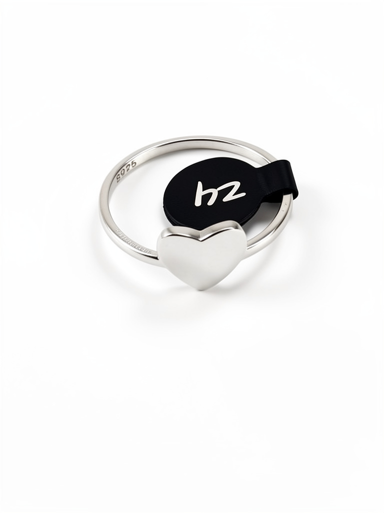 Anillos colazon lisa